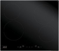 Стеклокерамическая варочная панель, LEX EVI 640 BL
